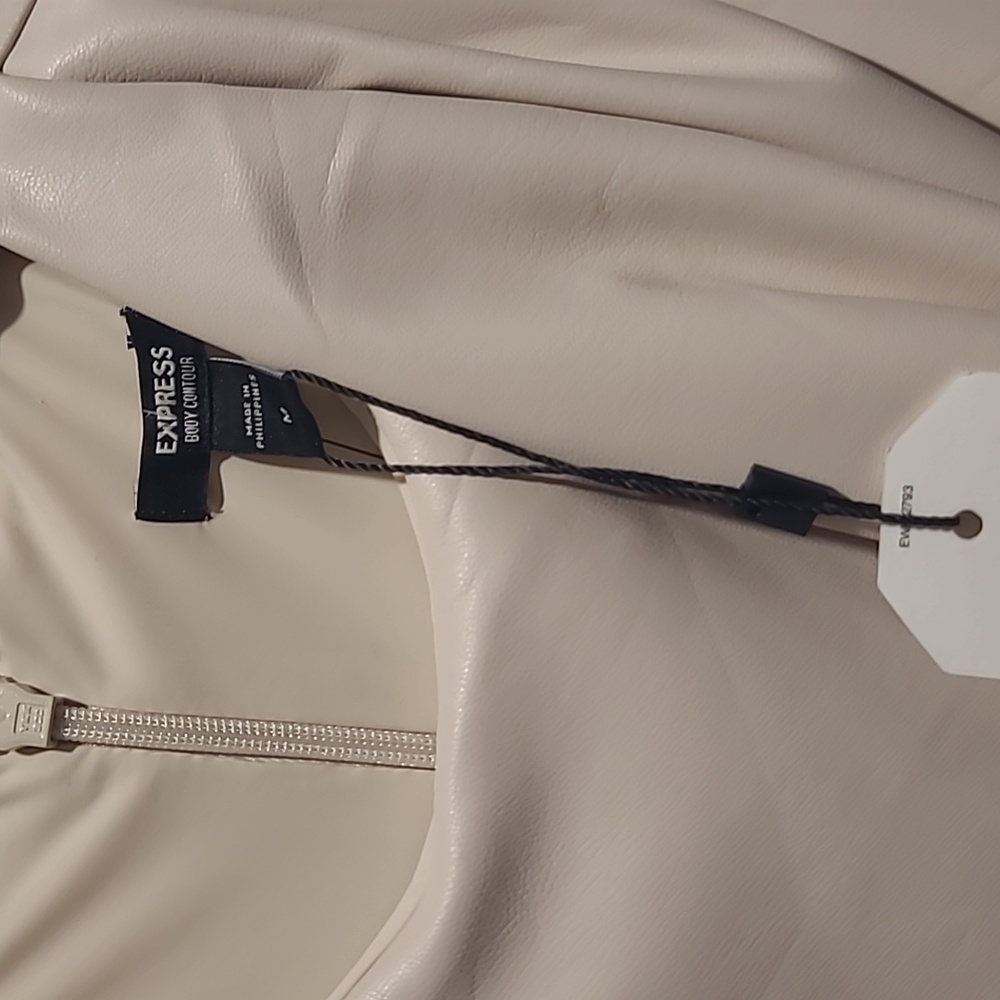 Express Women's Ivory Midi Dress